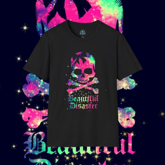 Galaxy Skull T-Shirt - Beautiful Disaster Design