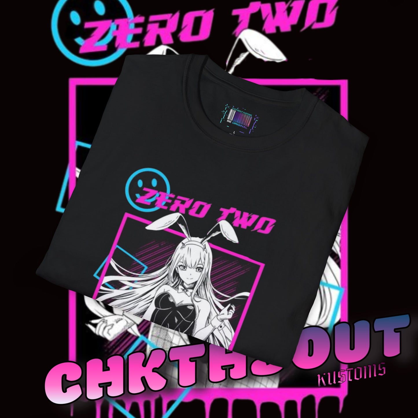 Zero Two Graphic T-Shirt – Stylish Anime Apparel