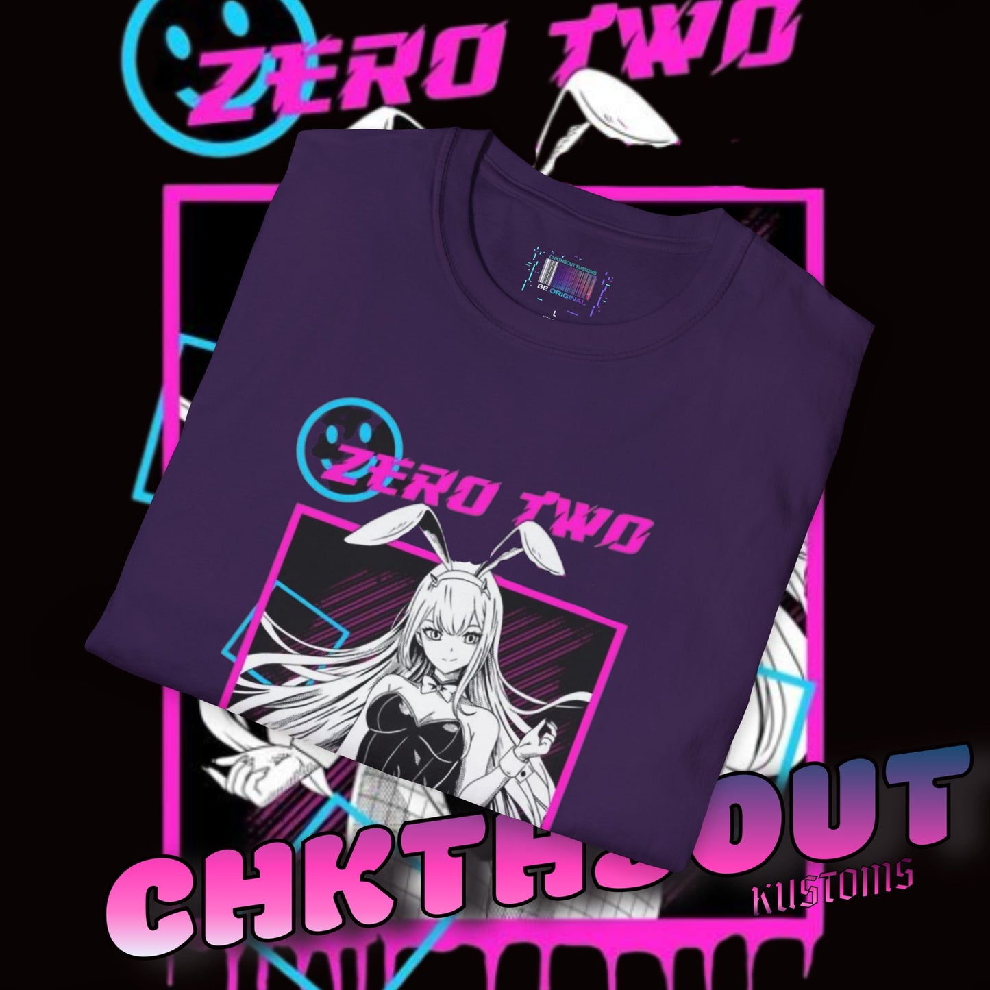 Zero Two Graphic T-Shirt – Stylish Anime Apparel