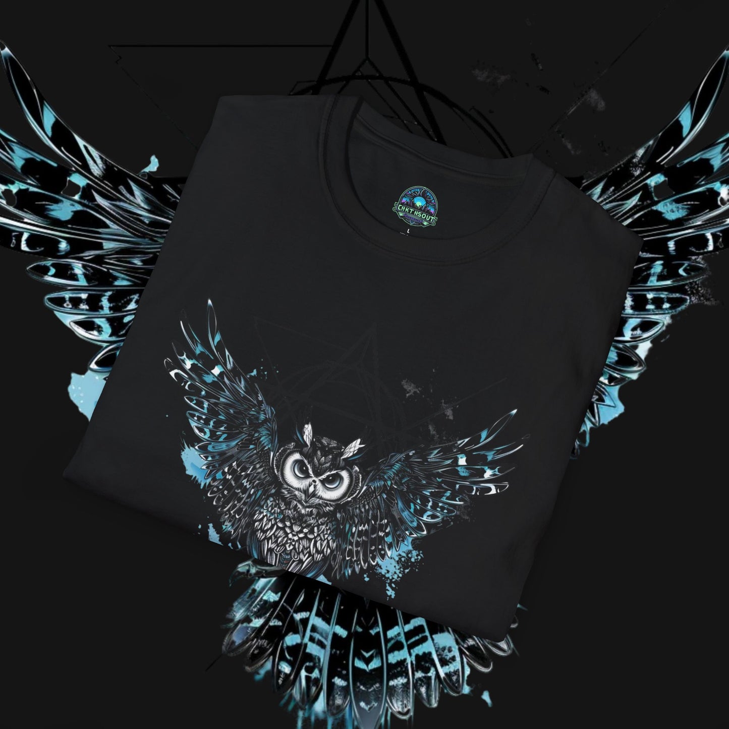 Owl Graphic T-Shirt - Chill Vibe Apparel