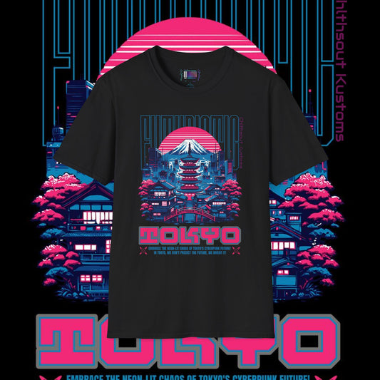 Cyberpunk Tokyo T-Shirt | Embrace the Neon Aesthetic