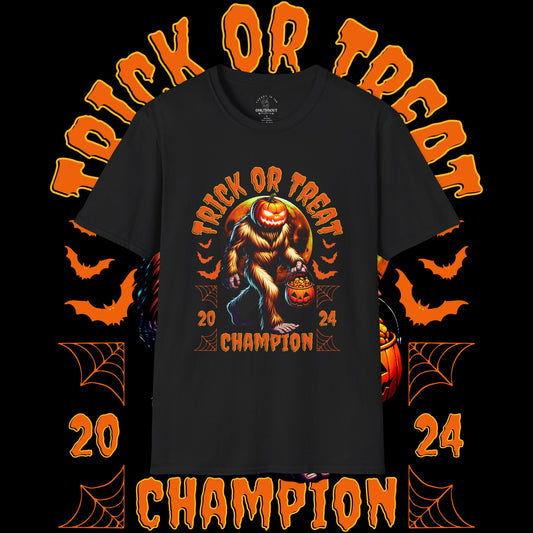 Halloween Trick or Treat Champion T-Shirt