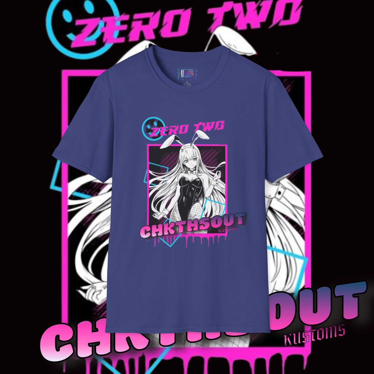 Zero Two Graphic T-Shirt – Stylish Anime Apparel