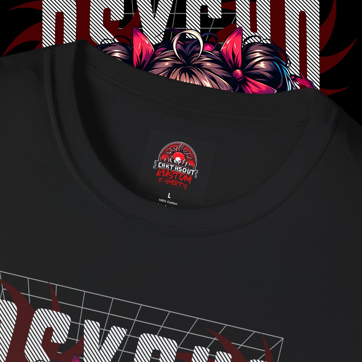 Psycho Vibes T-Shirt - Bold Graphic Tee for Fearless Spirit