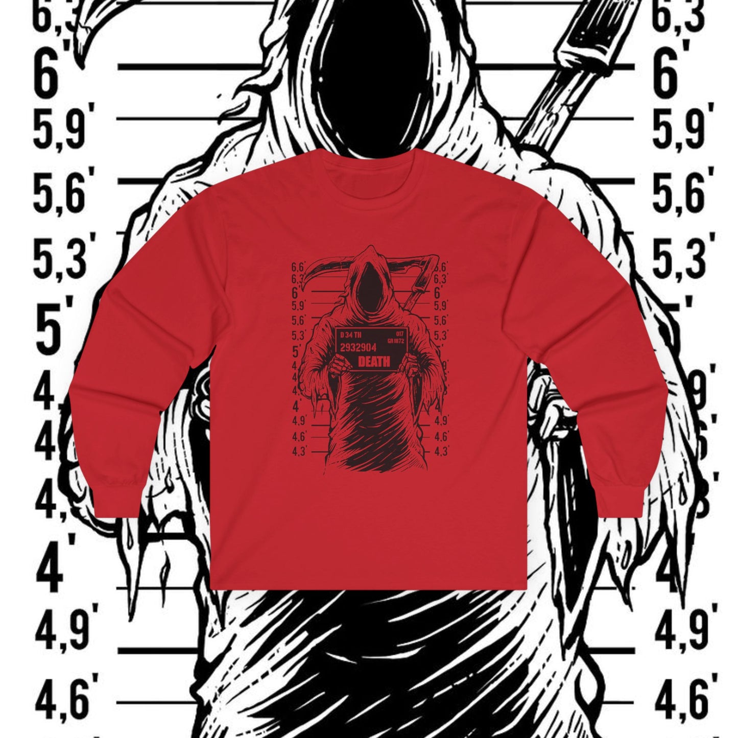 Grim Reaper Long Sleeve Tee