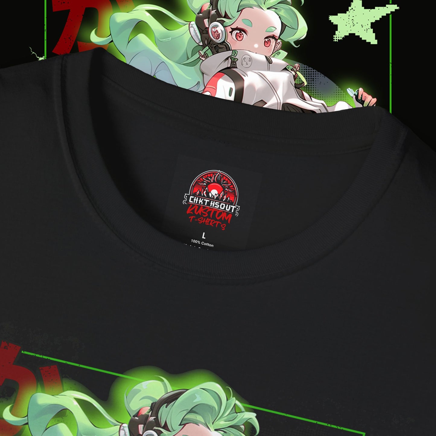 Anime Dreams Black T-Shirt - Embrace Your Anime Style