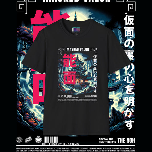 Masked Valor | Cool Graphic Tee