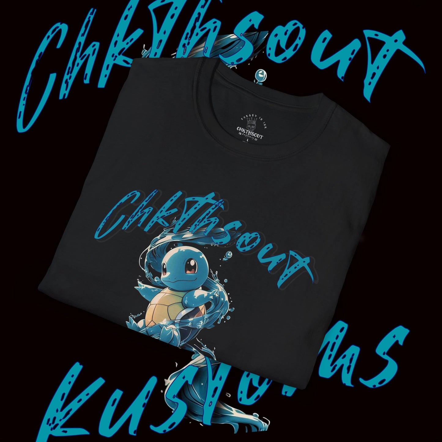 Chkthsout Squ!rtle Kustom Graphic Tee