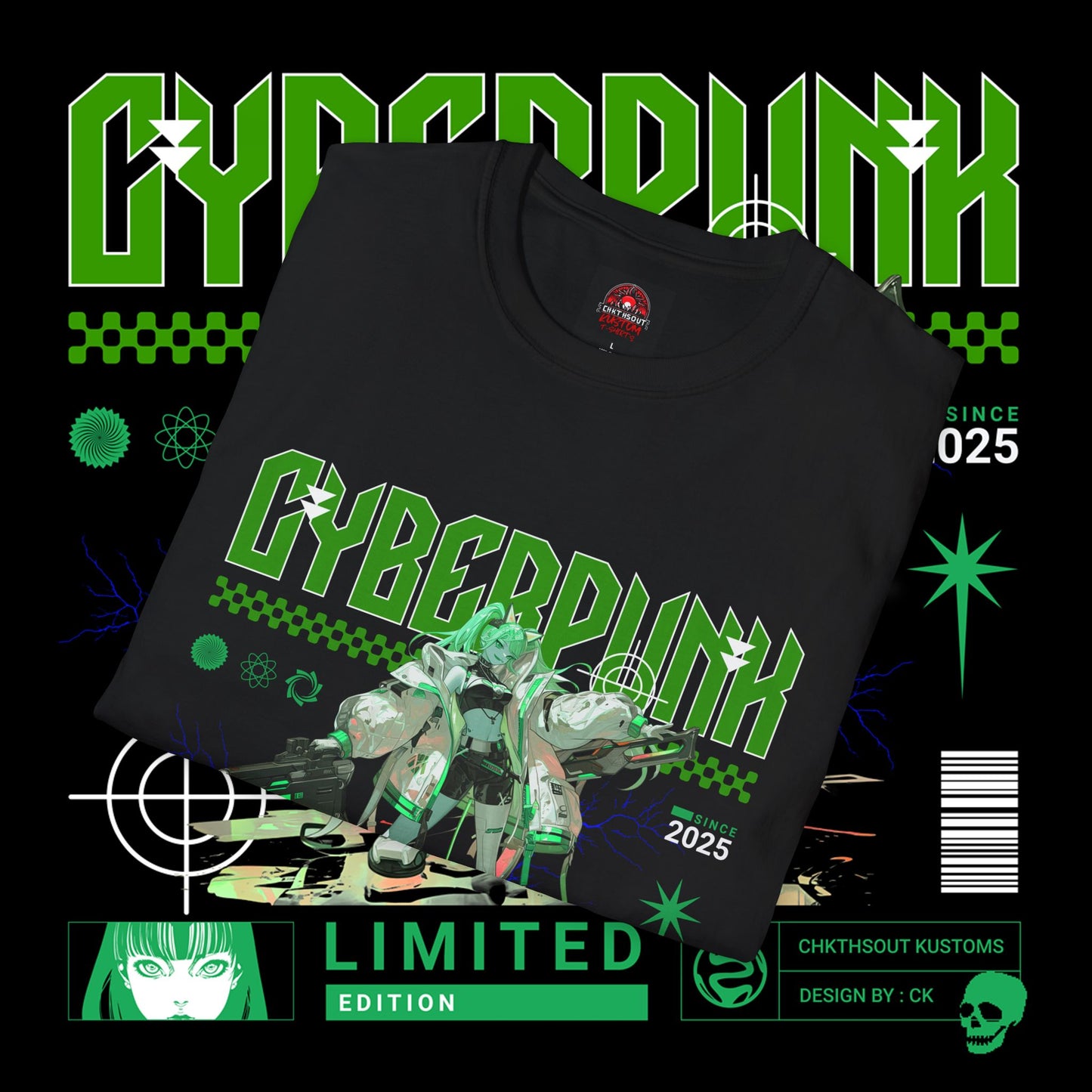 Cyberpunk 2025 Limited Edition Unisex Softstyle T-Shirt