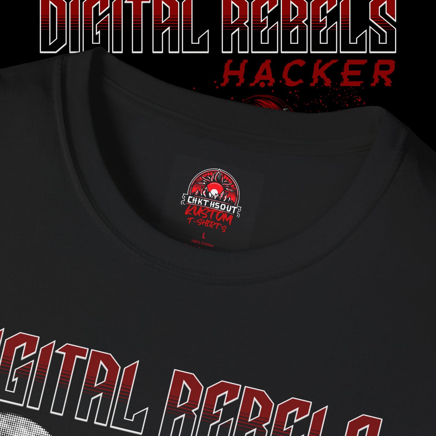 Digital Rebels Hacker T-Shirt - Streetwear Graphic Tee