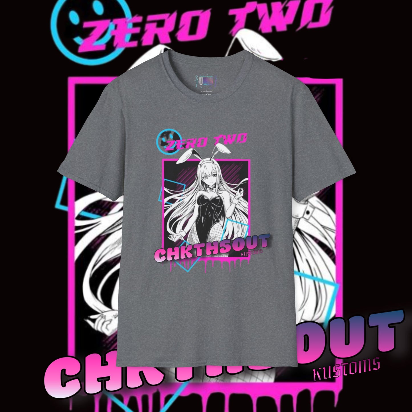 Zero Two Graphic T-Shirt – Stylish Anime Apparel