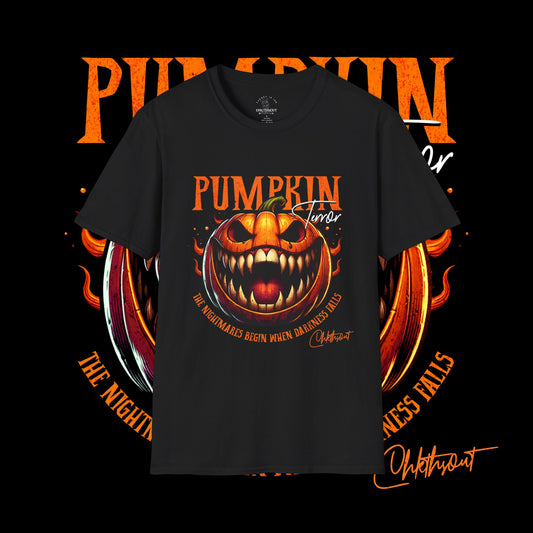 Halloween Pumpkin Graphic T-Shirt, Unisex Tee, Spooky Season Shirt, Fall Fashion, Halloween Gift, Pumpkin Lovers