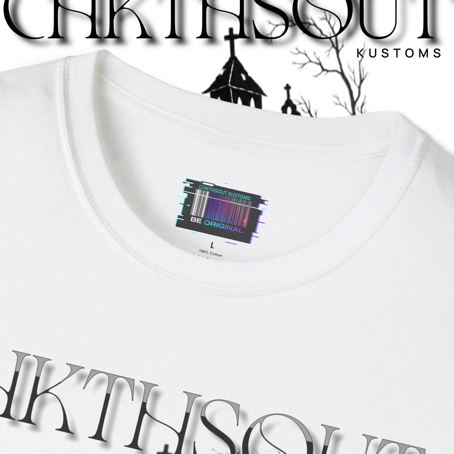 Chilling Haunted House Graphic Tee for Spooky Vibes
