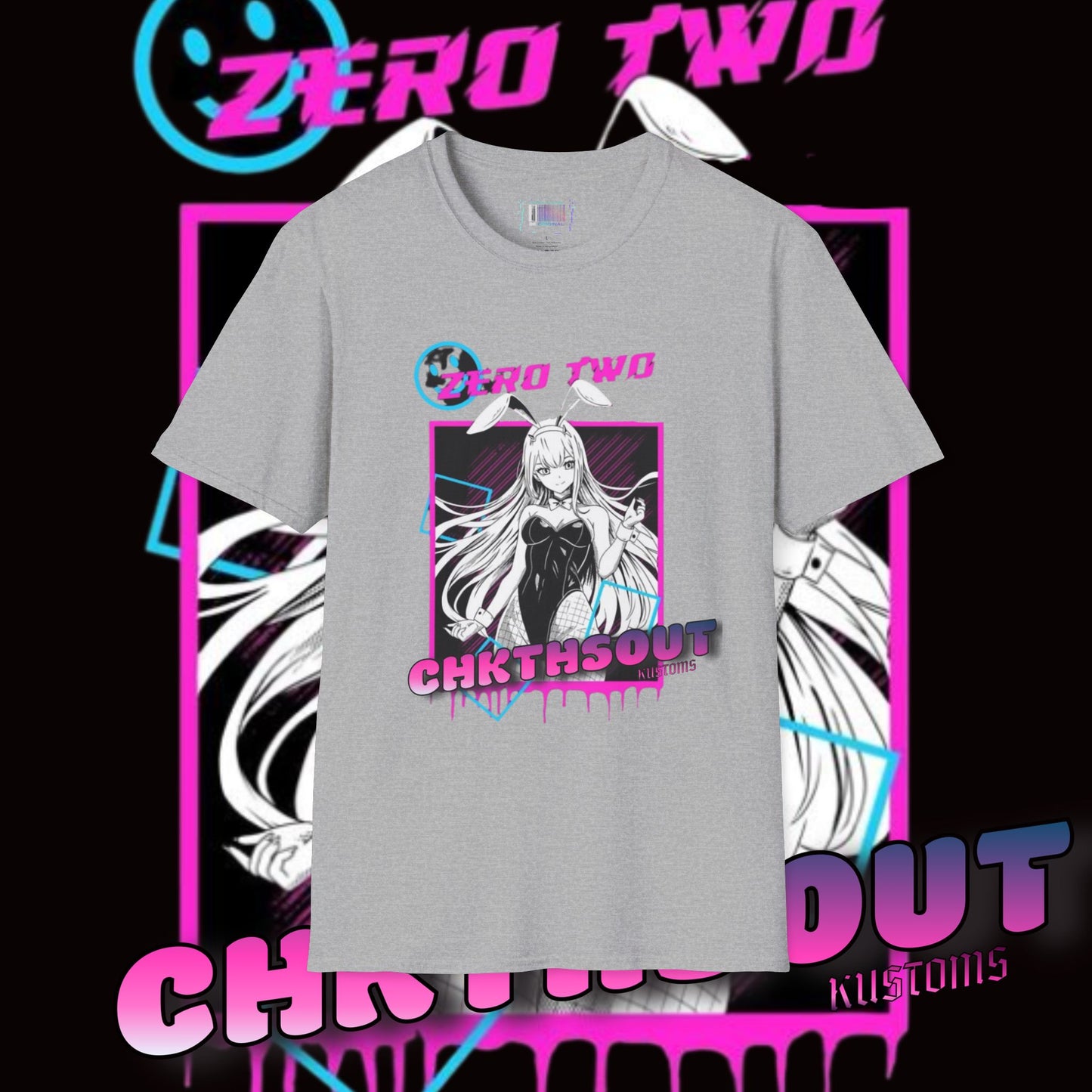 Zero Two Graphic T-Shirt – Stylish Anime Apparel