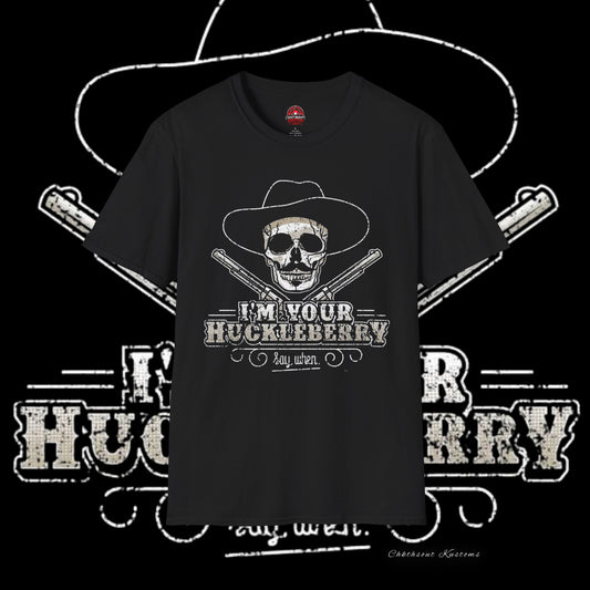 Doc Holliday | I'm Your Huckleberry Skull T-Shirt