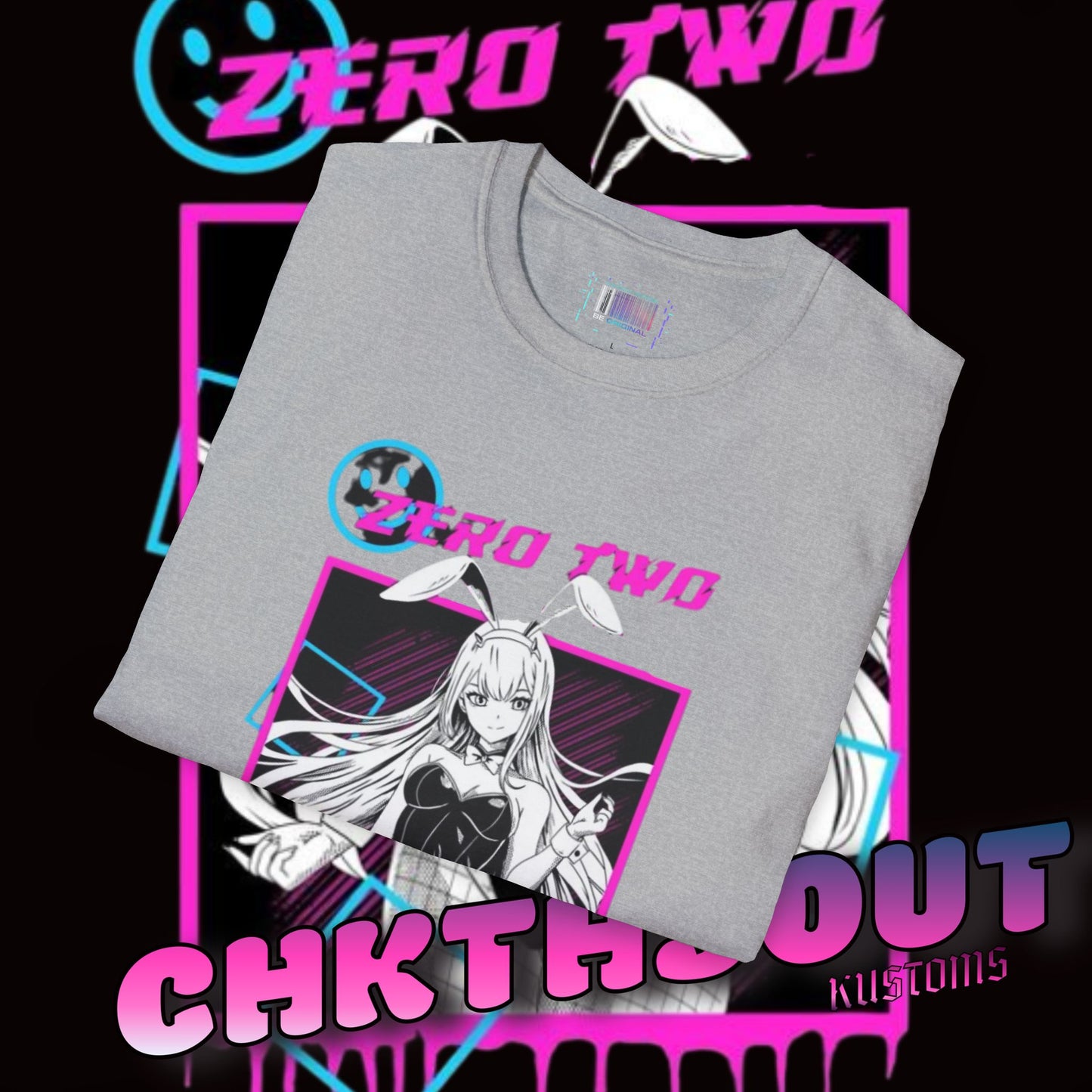 Zero Two Graphic T-Shirt – Stylish Anime Apparel