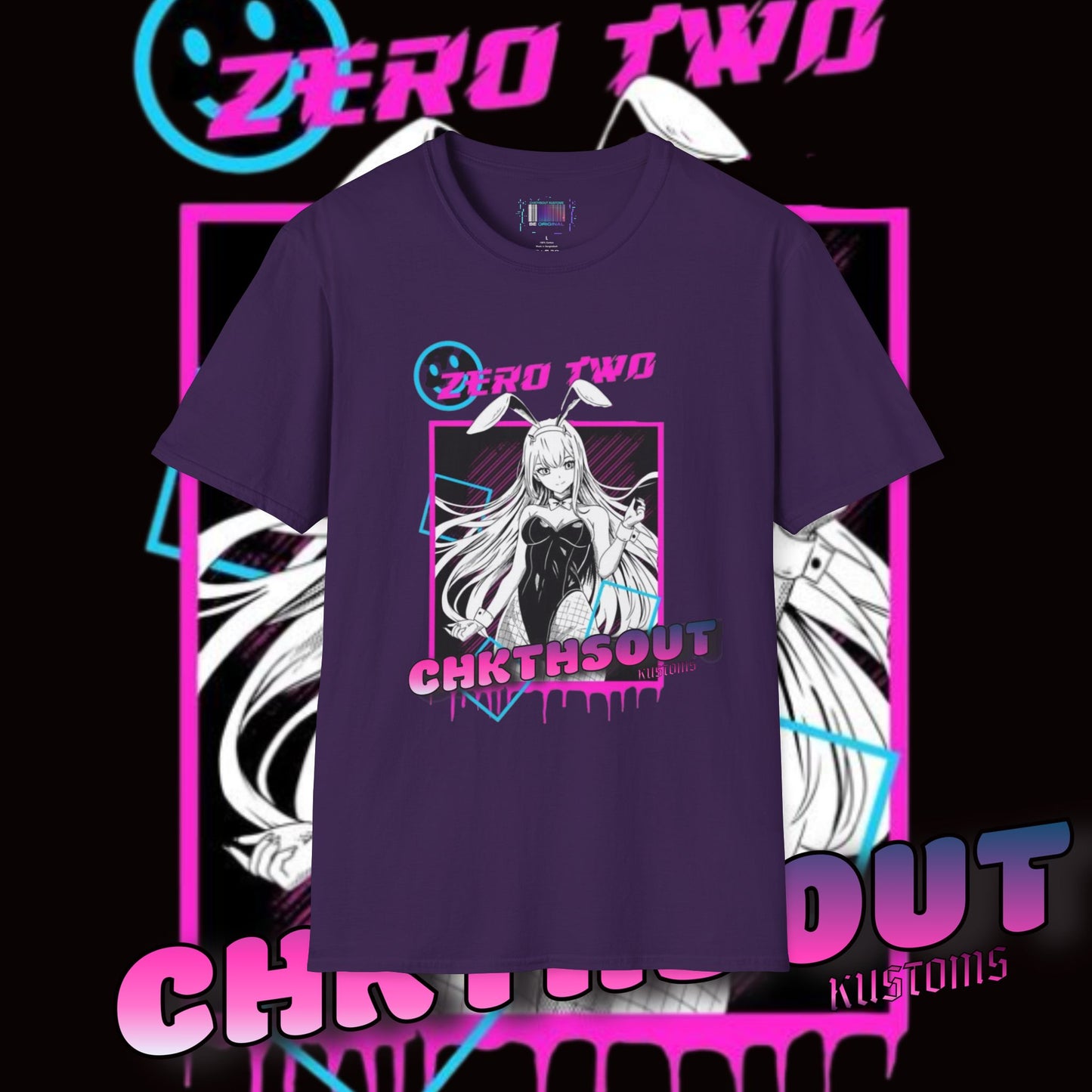 Zero Two Graphic T-Shirt – Stylish Anime Apparel