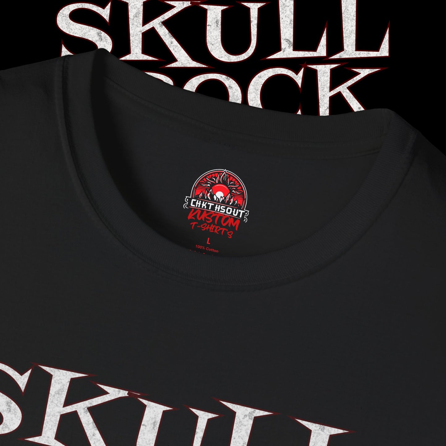 Skull of Rock T-Shirt - Free the Power of the Skull Graphic Tee