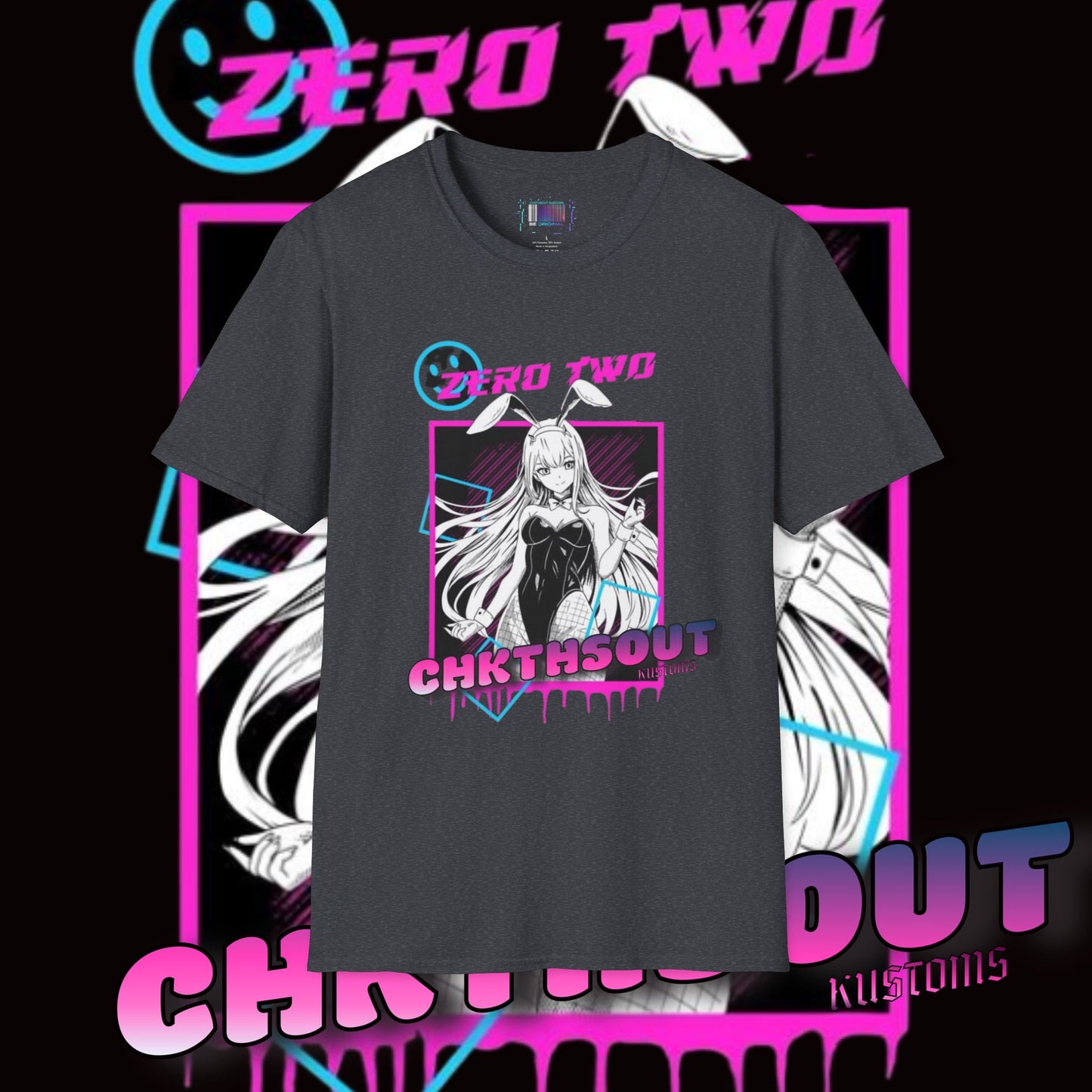 Zero Two Graphic T-Shirt – Stylish Anime Apparel