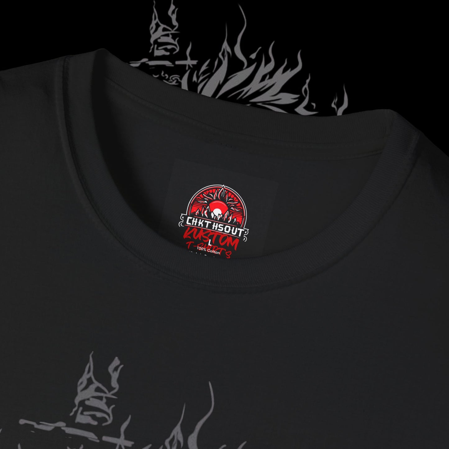 Chkhthout Kustoms Graphic T-Shirt for Anime Fans