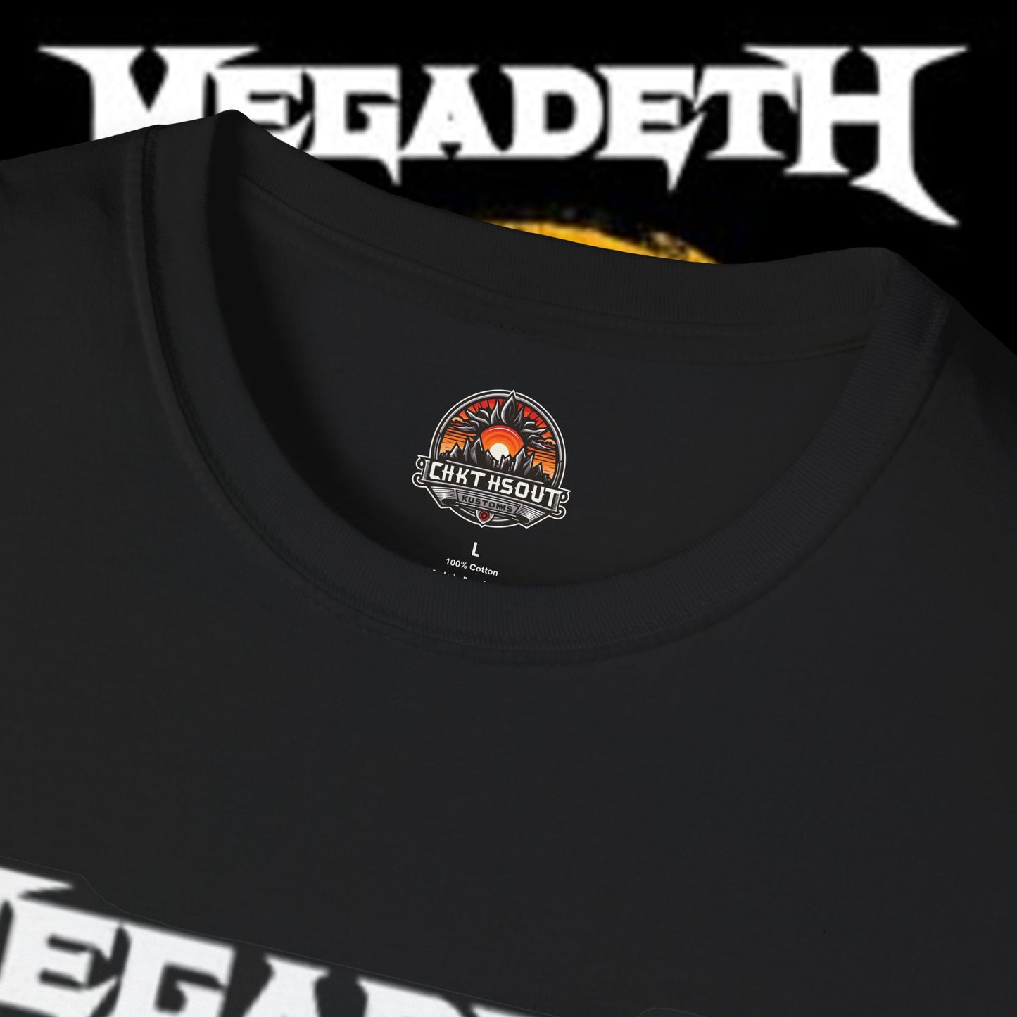 Megadeth Radioactive Skull Soft-style T-Shirt - Perfect for Music Lovers and Concerts