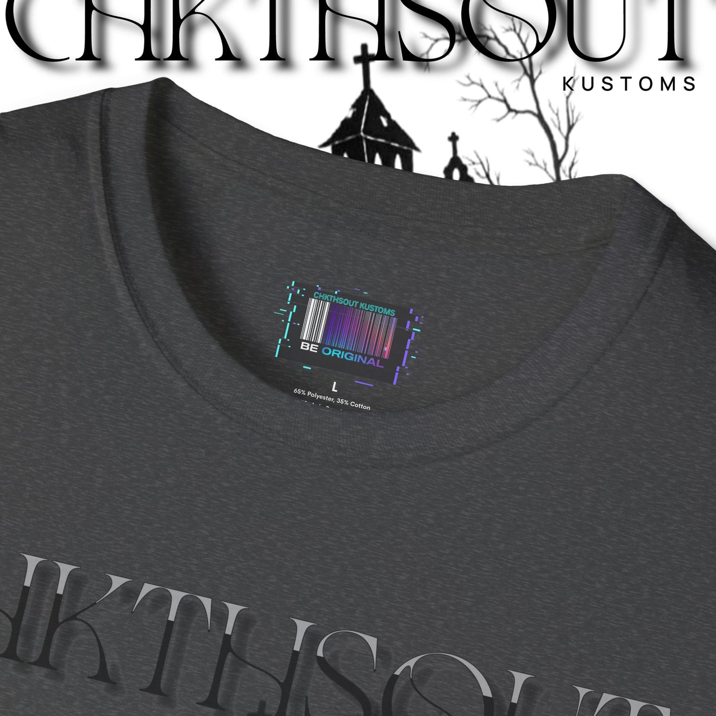 Chilling Haunted House Graphic Tee for Spooky Vibes