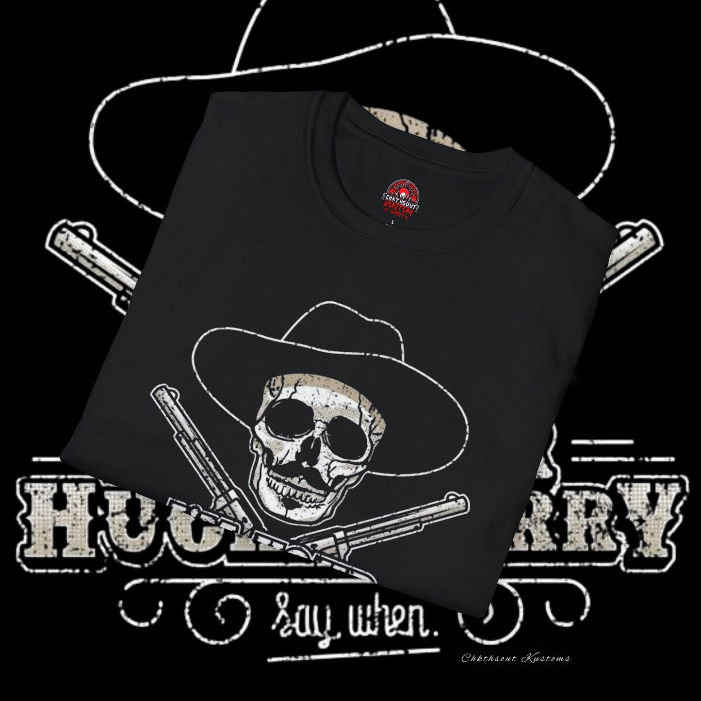Doc Holliday | I'm Your Huckleberry Skull T-Shirt