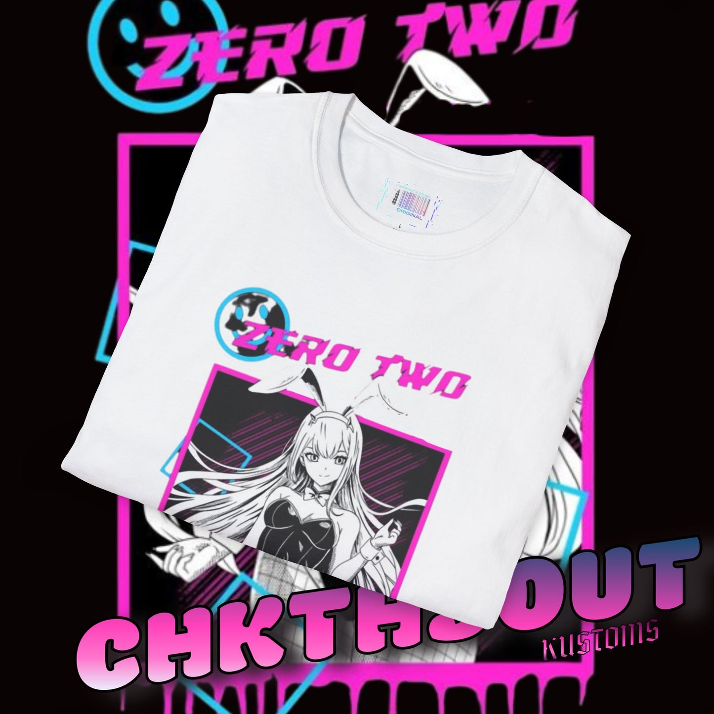 Zero Two Graphic T-Shirt – Stylish Anime Apparel