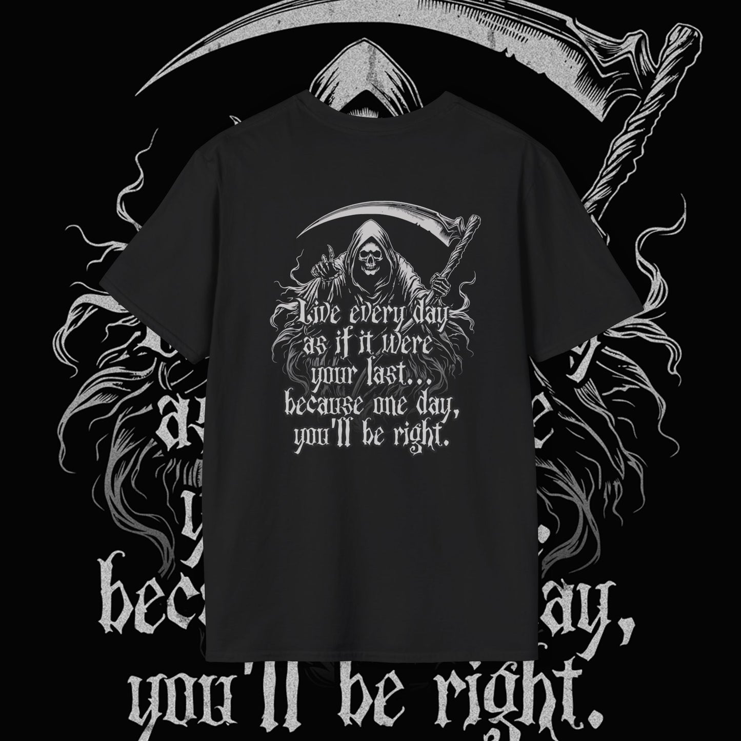 Chkthsout Kustoms Reaper T-Shirt