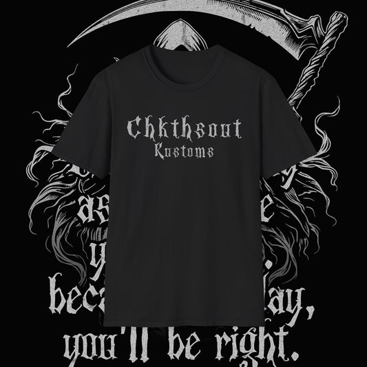 Chkthsout Kustoms Reaper T-Shirt