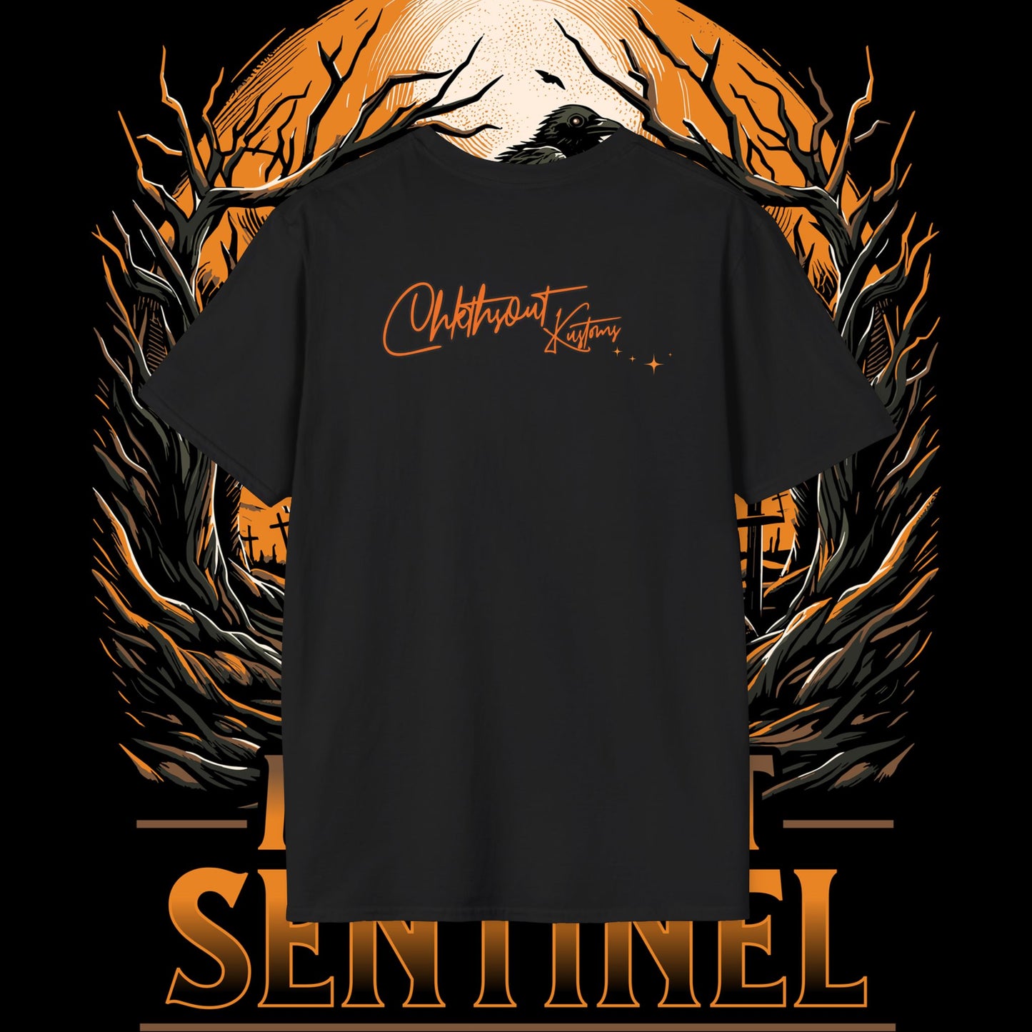 Chkthsout Kustoms Midnight Sentinel T-Shirt