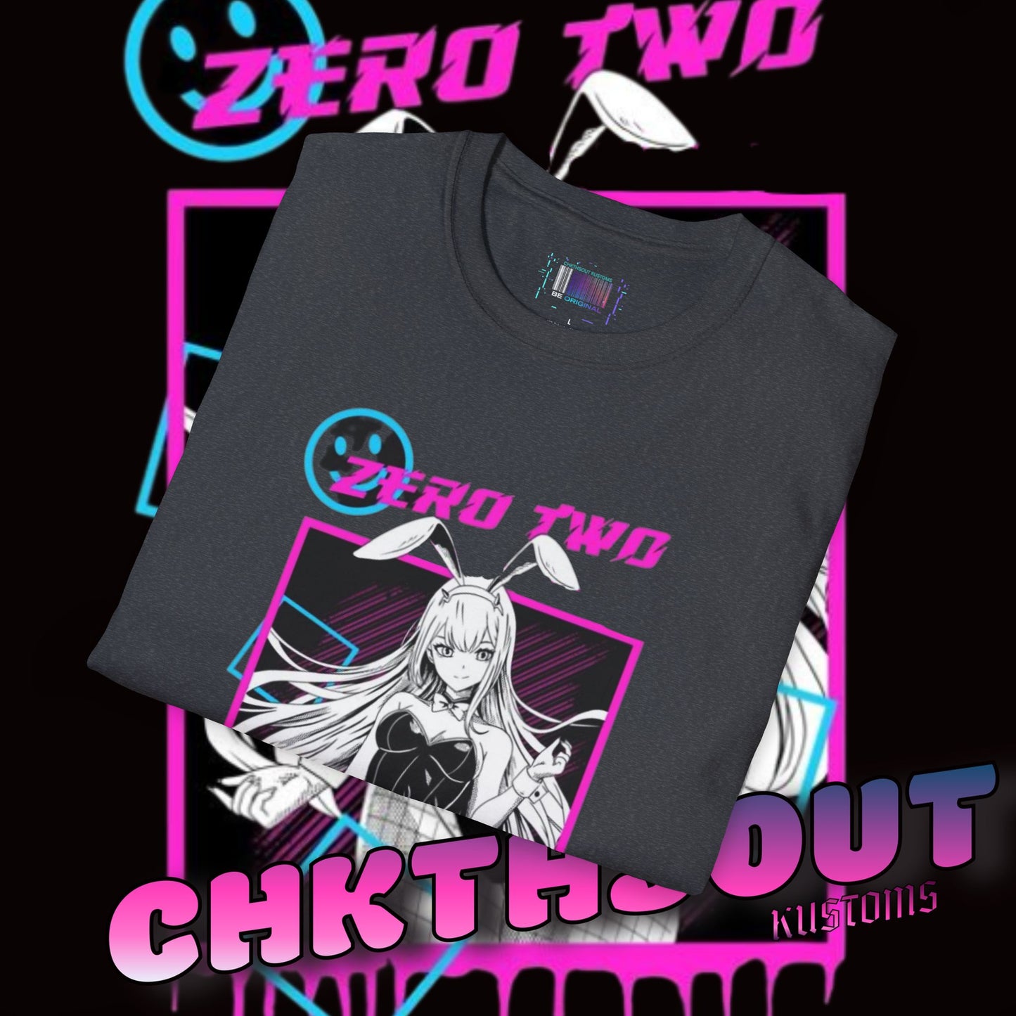 Zero Two Graphic T-Shirt – Stylish Anime Apparel