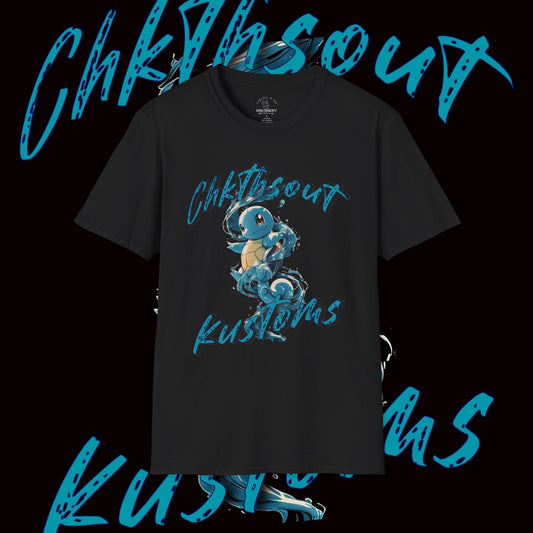 Chkthsout Squ!rtle Kustom Graphic Tee