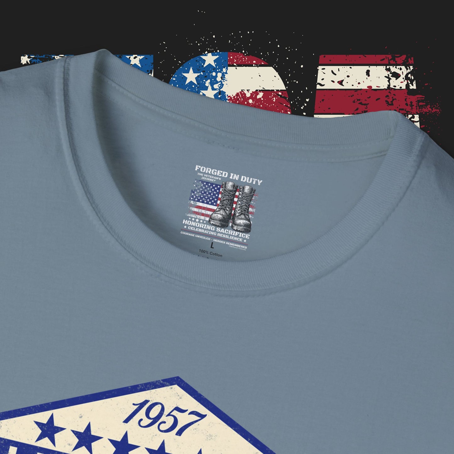 All American Grandpa T-Shirt, Patriotic Tee, USA Pride Shirt, Father's Day Gift, Independence Day Apparel