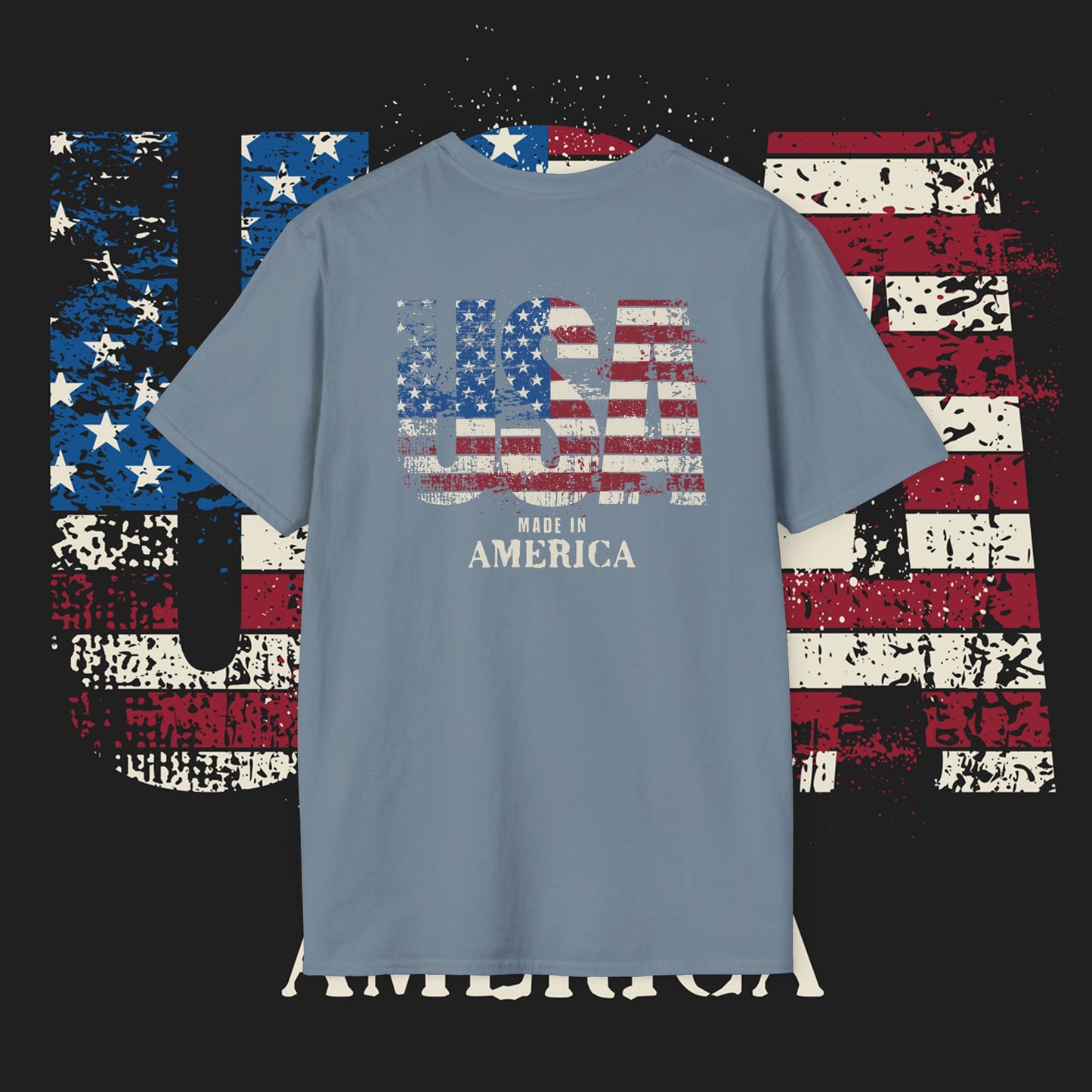 All American Grandpa T-Shirt, Patriotic Tee, USA Pride Shirt, Father's Day Gift, Independence Day Apparel