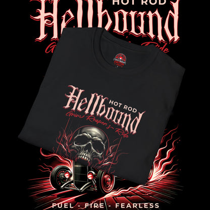 Hellbound Hot Rod T-Shirt | Perfect for Car Enthusiasts, Gifts, Birthdays, Casual Wear, or Events
