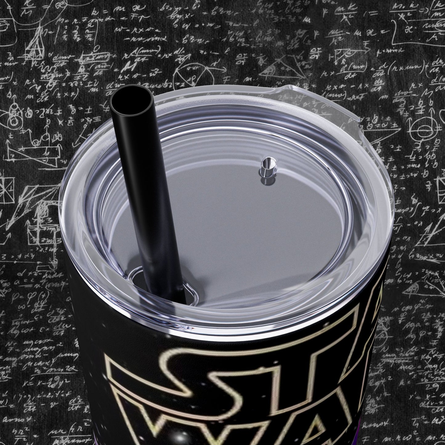Star Wars Themed Skinny Tumbler with Straw - 20oz, Perfect for Fans and Collectors