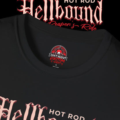 Hellbound Hot Rod T-Shirt | Perfect for Car Enthusiasts, Gifts, Birthdays, Casual Wear, or Events