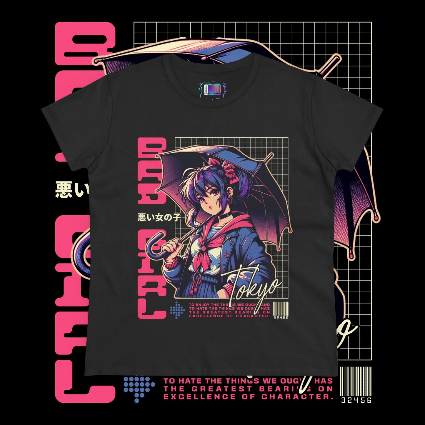 Bad Girl Tokyo Women's Cotton Tee
