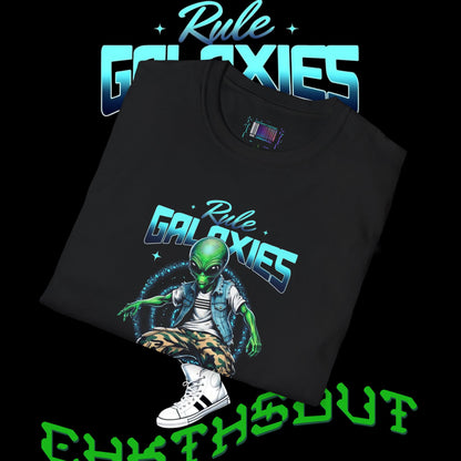 Galactic Vibes  | Retro Graphic Tee for Space Lovers, Gift for Sci-Fi Fans, Casual Wear, Unique T-Shirt
