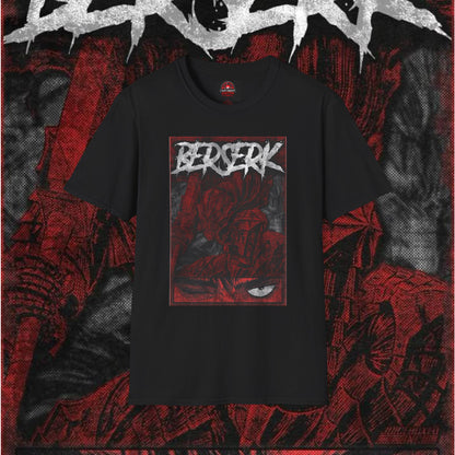 Berserk Black T-Shirt - Bold Graphic Tee for Anime Fans