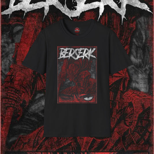 Berserk Black T-Shirt - Bold Graphic Tee for Anime Fans