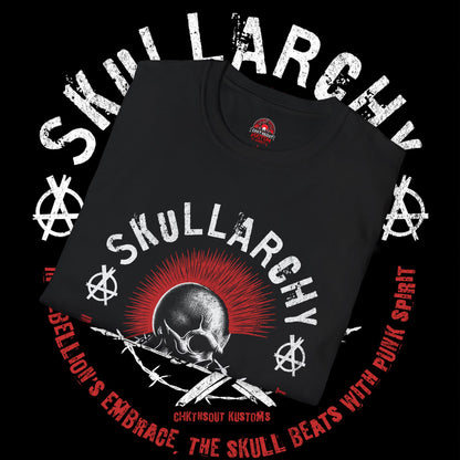Skullarchy Punk Rock T-Shirt – Embrace the Skull Spirit