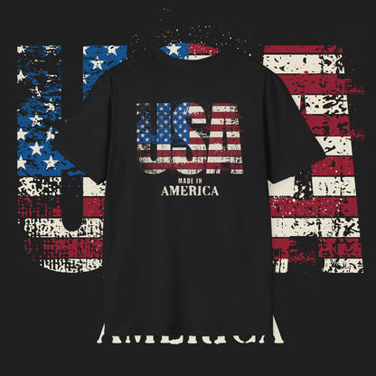 All American Grandpa T-Shirt, Patriotic Tee, USA Pride Shirt, Father's Day Gift, Independence Day Apparel