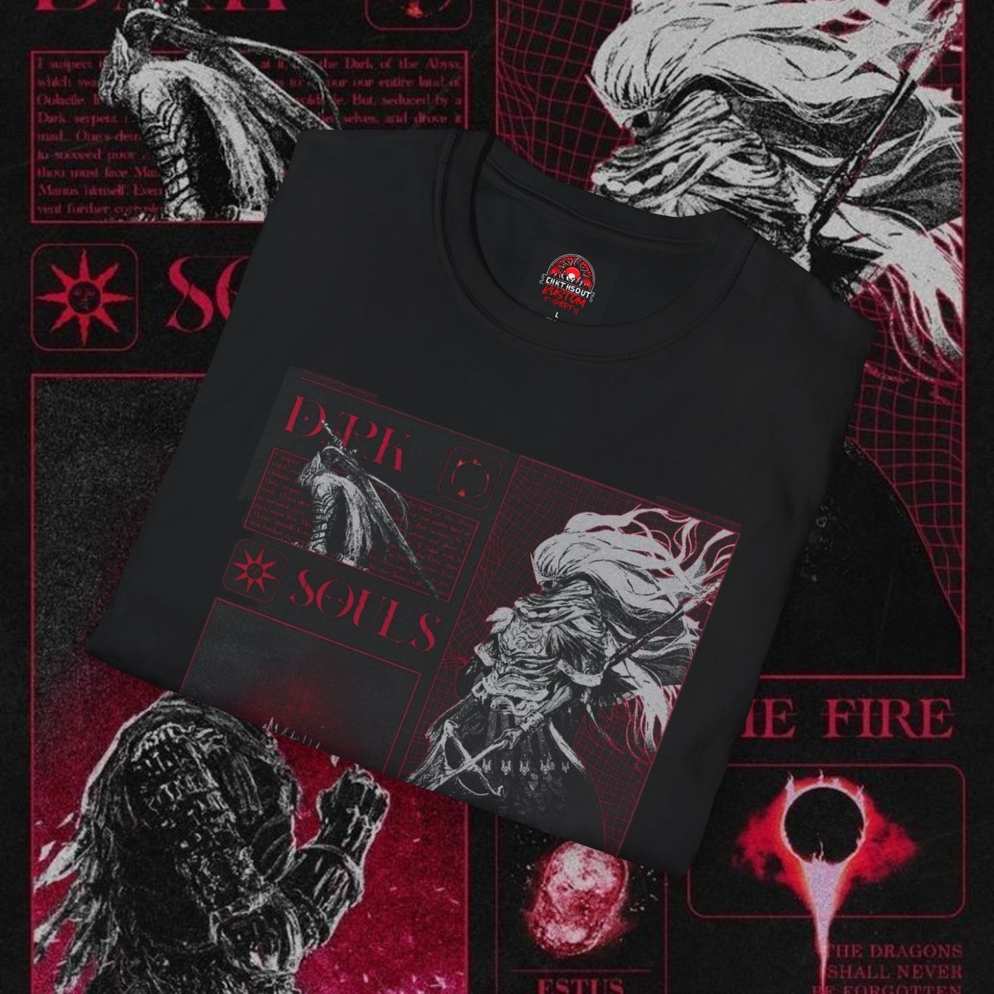 Dark Souls Black T-Shirts
