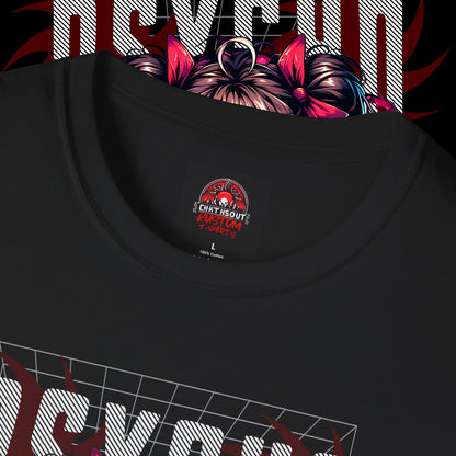 Psycho Vibes T-Shirt - Bold Graphic Tee for Fearless Spirit