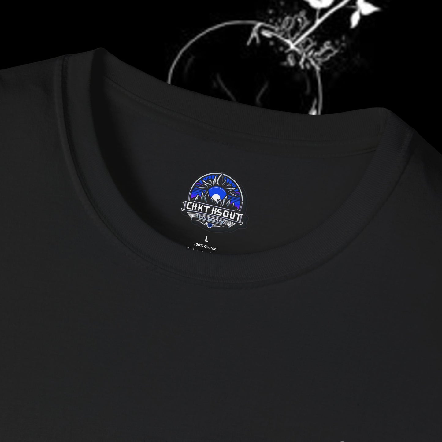 Edgy Skull Graphic Soft-style T-Shirt