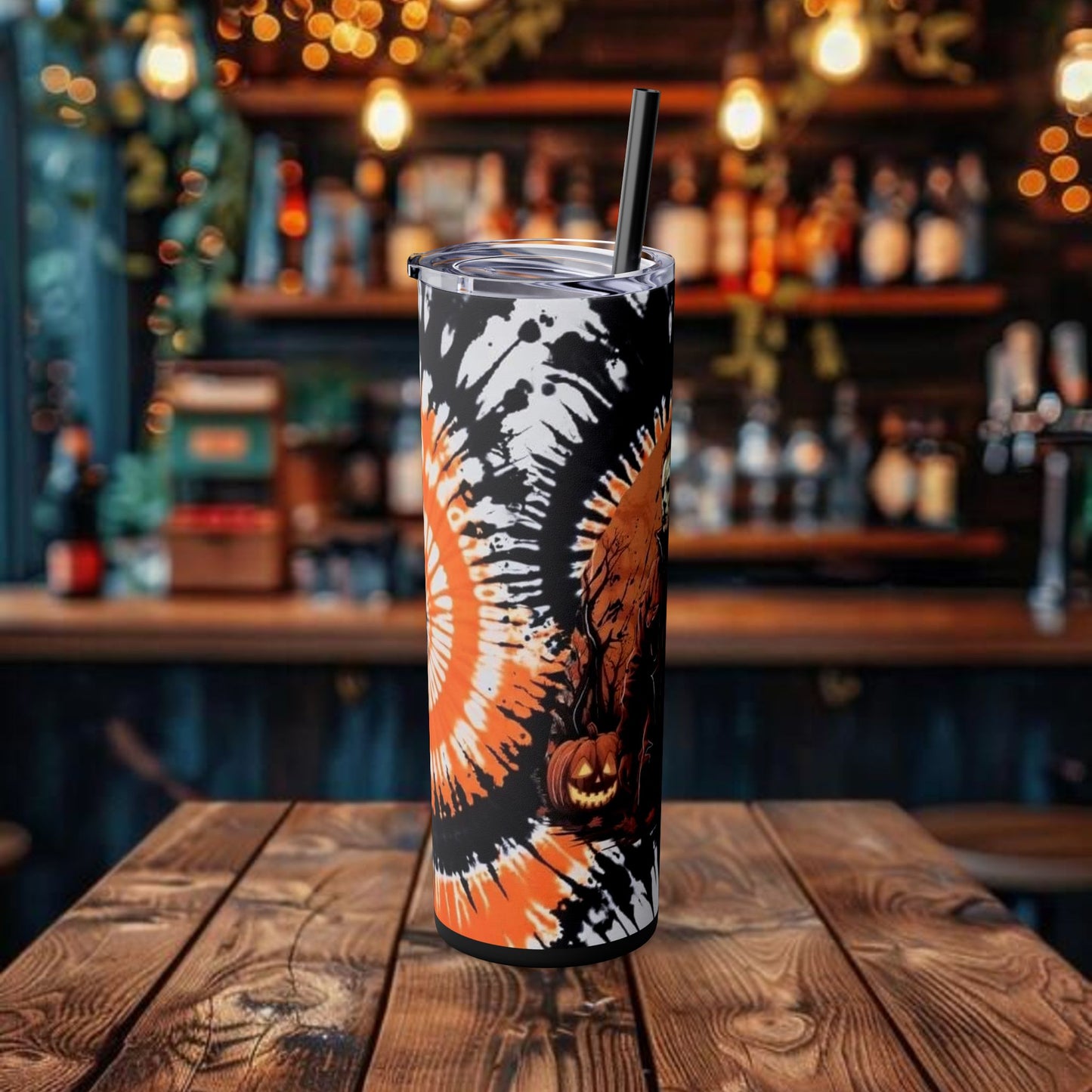 Halloween (Michael Myers) Design Tumbler with Straw