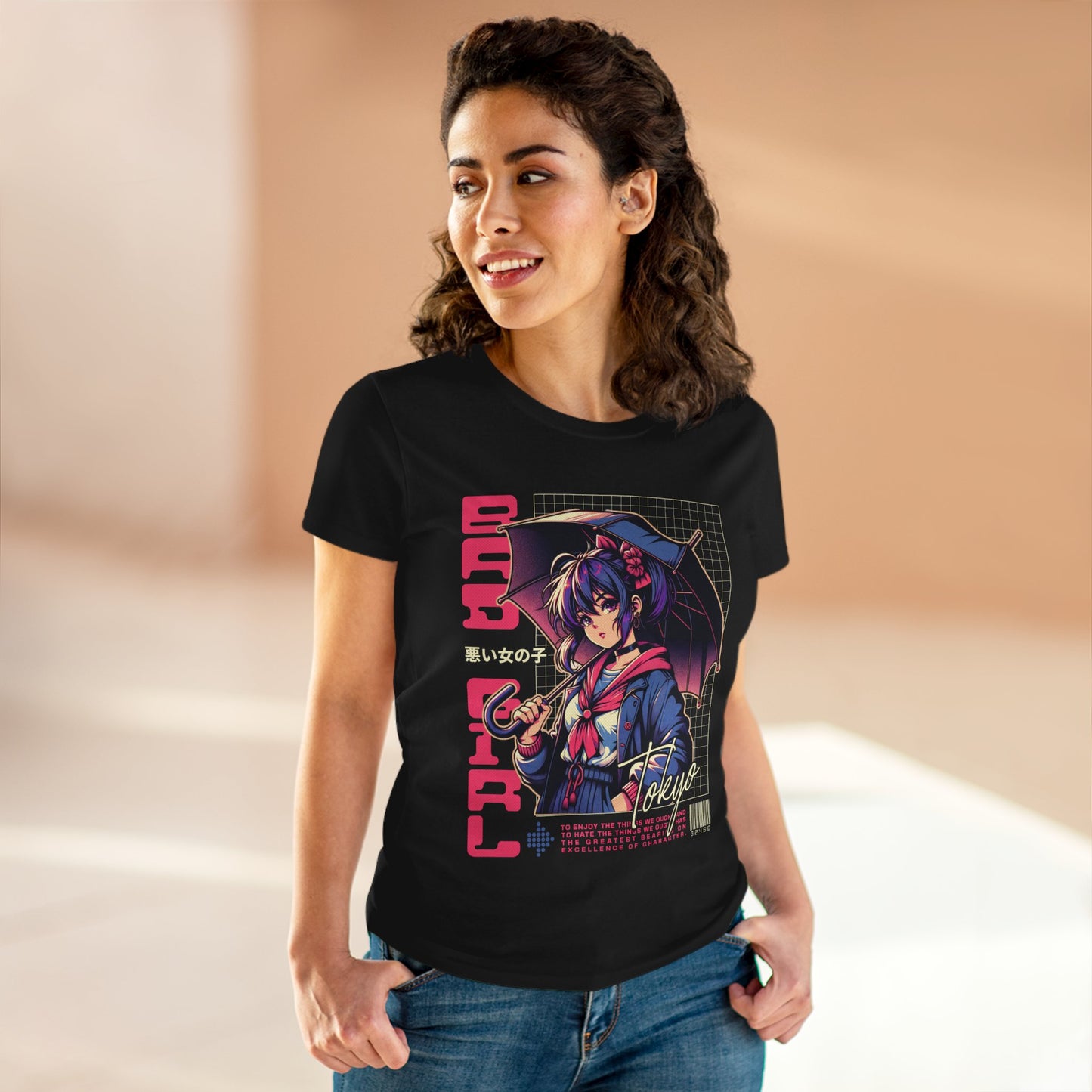 Bad Girl Tokyo Women's Cotton Tee