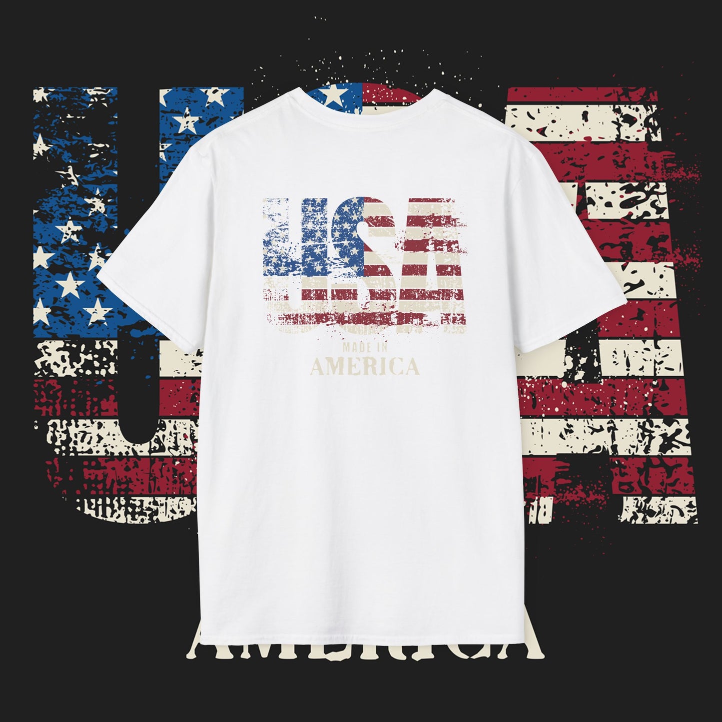 All American Grandpa T-Shirt, Patriotic Tee, USA Pride Shirt, Father's Day Gift, Independence Day Apparel